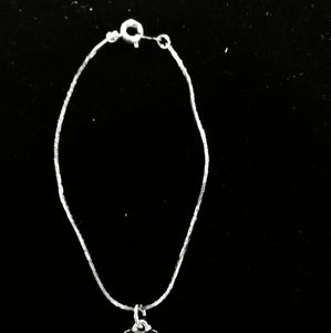 Heart Shaped Pendant Bracelet